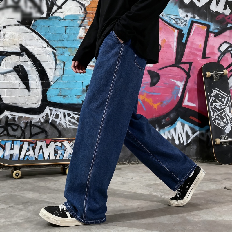 جينز رجالي فضفاض جديد لعام 202 - مراجعة Streetwear Brand Denim وسعره